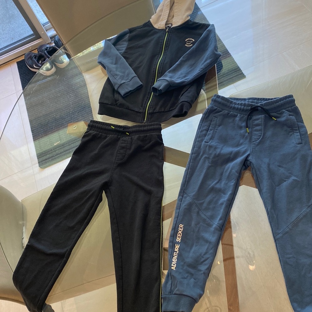 3 piece mayoral sweatpants set